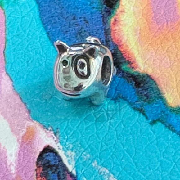 Retired Pandora "Doggie" Sterling Silver Dog Charm - Picture 4 of 12